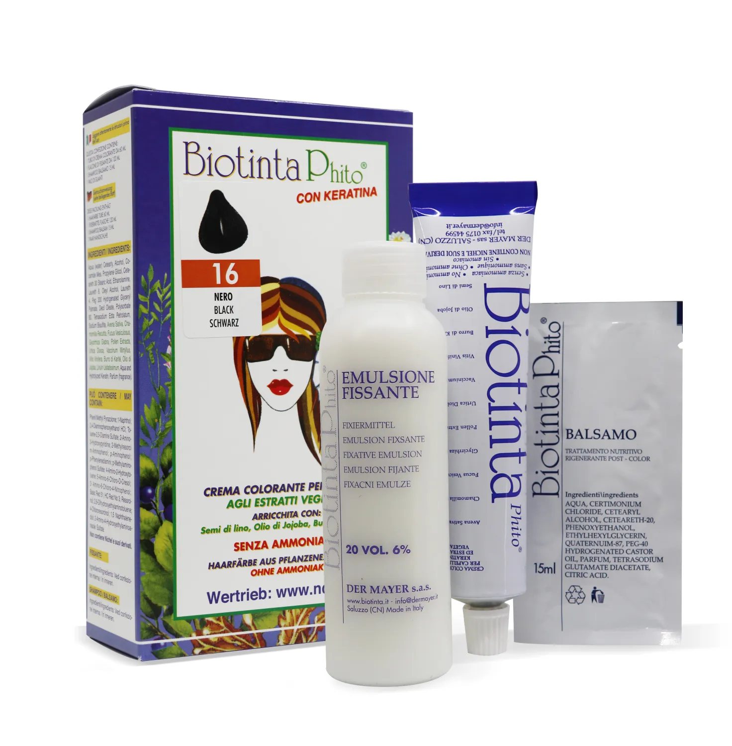 Biotinta Naturhaarfarbe aus Pflanzenextrakten