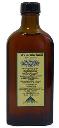 Weizenkeim&ouml;l mit Vitamin E, A und D (150 ml)