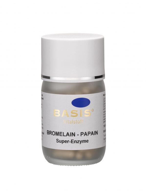 Bromelain + Papain Super-Enzyme Kapseln
