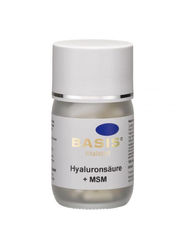 Hyaluronsäure + MSM Kapseln (50 Kapseln)