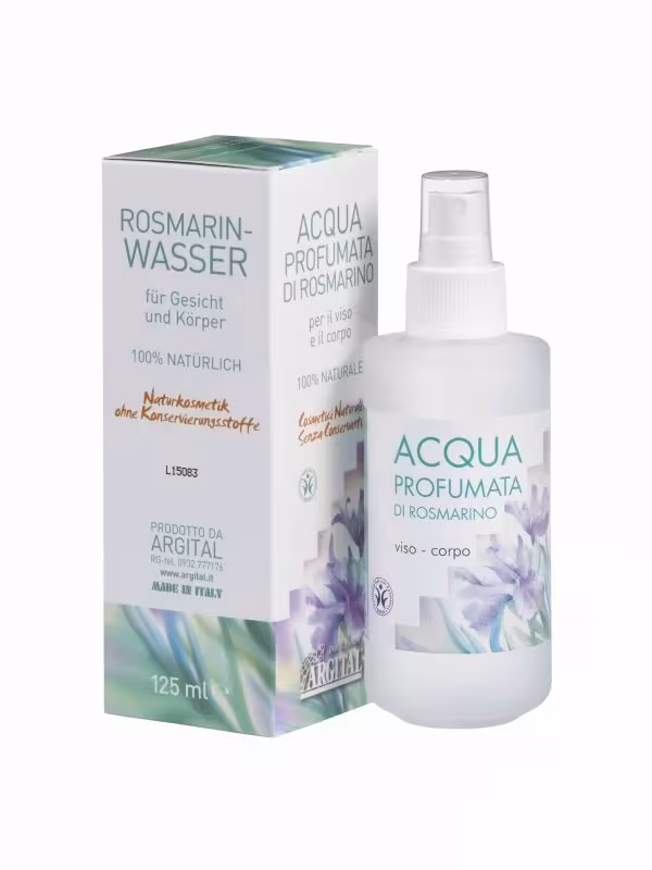 Rosmarin Wasser f&uuml;r Gesicht und K&ouml;rper (125 ml)