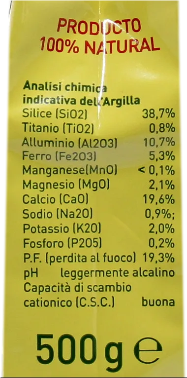 Gr&uuml;ne ventilierte Tonerde (500 g)