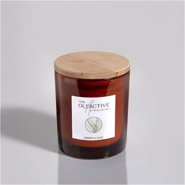 Duftkerze Amber & Sage (250 g)