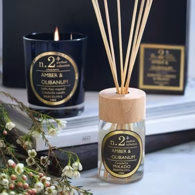 Kerze & Diffusor Nr. 2 Amber & Olibanum
