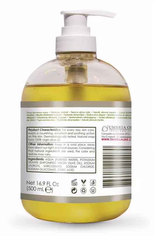 Oliven Fl&uuml;ssigseife neutral (500 ml)