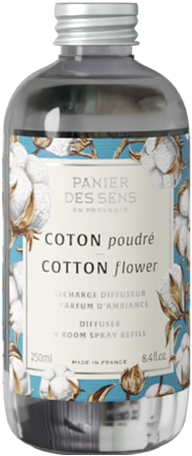 Refill Reed Diffuser Cotton Flower (250 ml) PANIER DES SENS