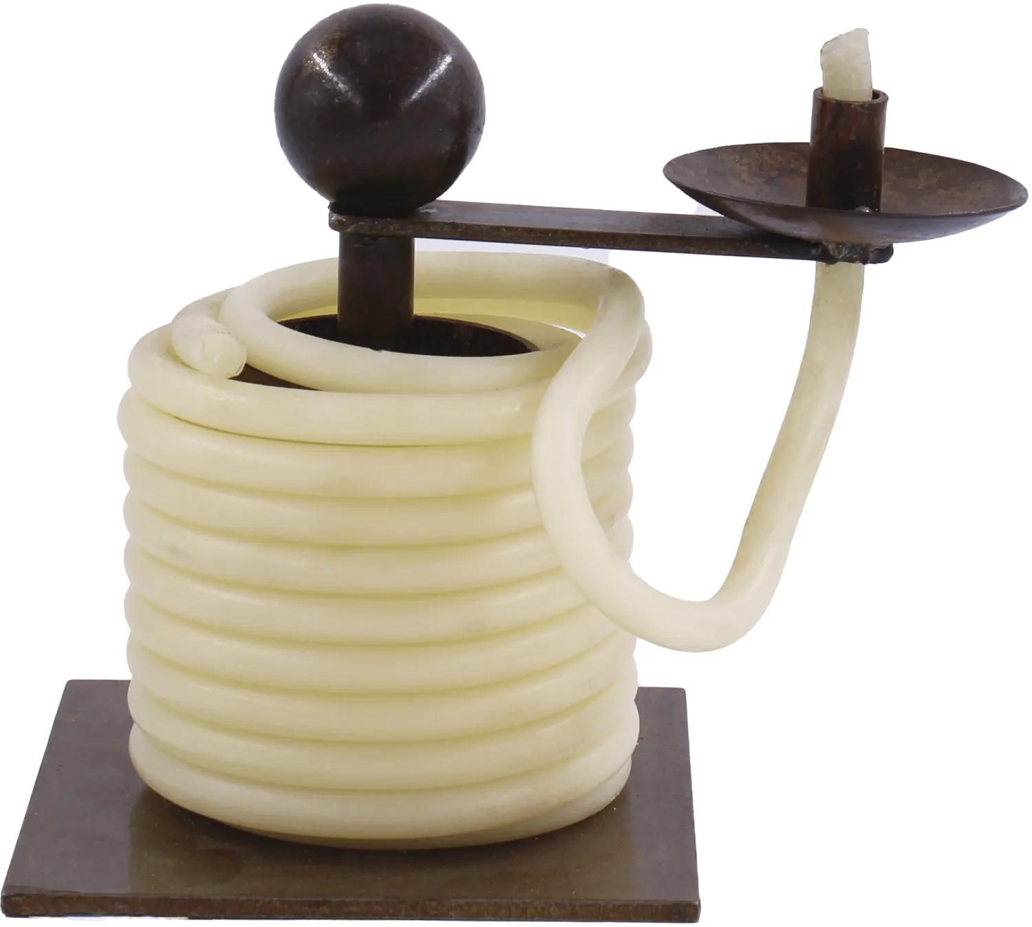 NACHTW&Auml;CHTER St&auml;nder & Kerze (5 m)