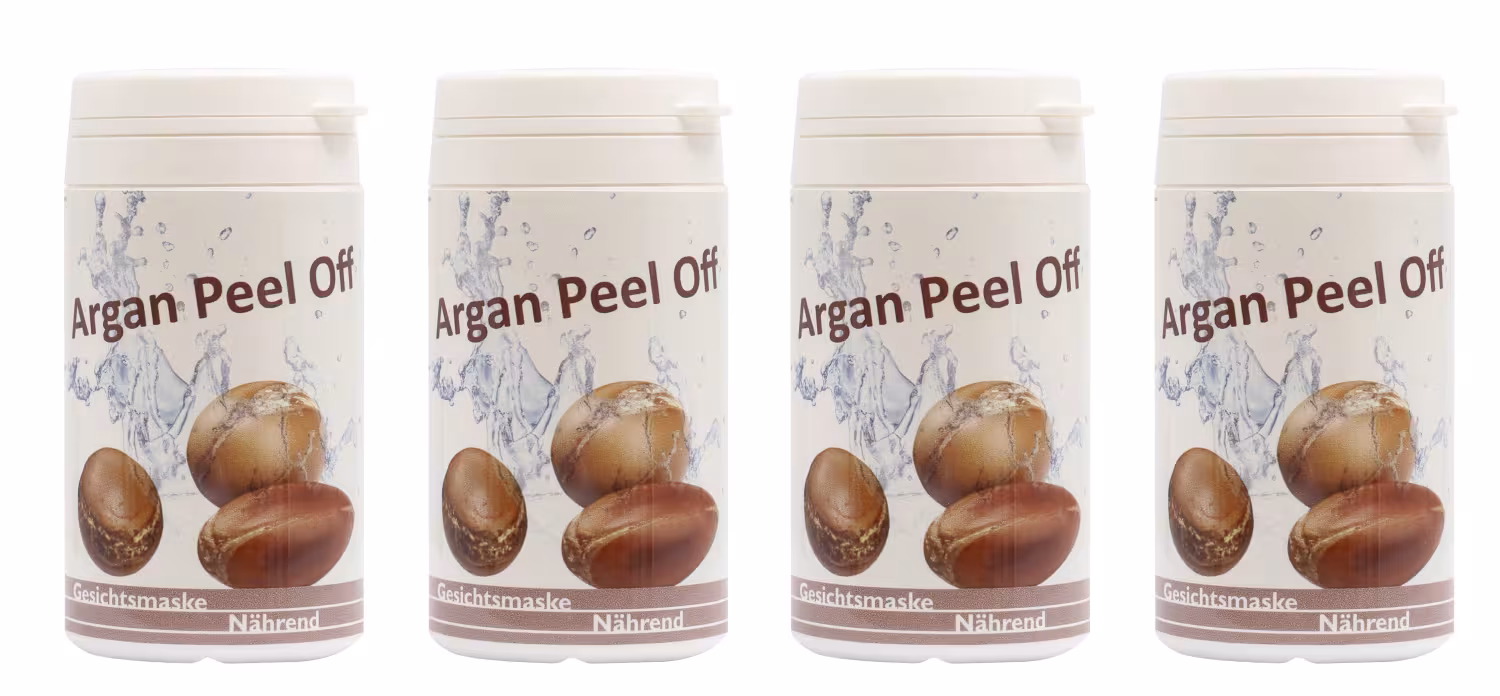 Argan Peel Off Gesichtsmaske - 4 x 25g