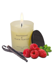 Duftkerze Raspberry & Black Vanilla (250 g)