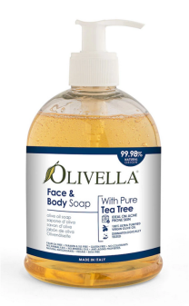 Oliven Flüssigseife Teebaum (500 ml)