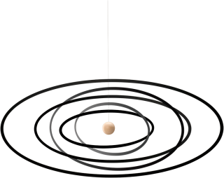 Mobile Science Fiction Ellipse XL (Kugel natur)
