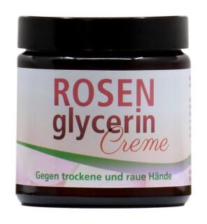 Rosenglycerin-Handcreme gegen raue Hände (100 ml)