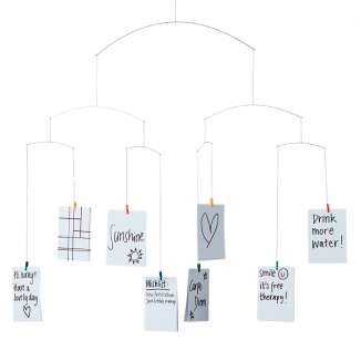 Mobile Erinnerungen (für 8 Postkarten)