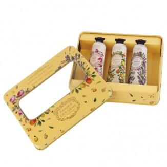 3er Set Handcreme in Metallbox (3 x 30 ml)