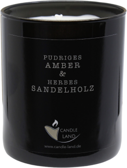 Duftkerze Amber Sandelholz (230 g)