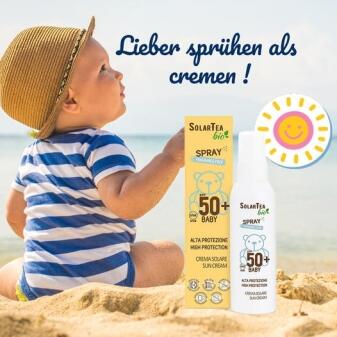 Sonnenschutz Spray Baby LSF 50 (100 ml) SolarTea BEMA