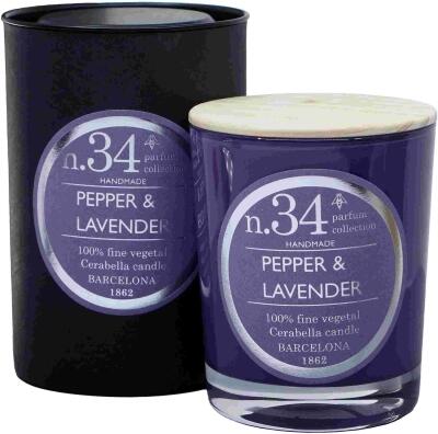 Kerze mit Verpackung