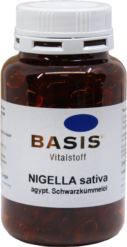 Nigella-Kapseln (Schwarzkümmelöl) - 200 Kapseln