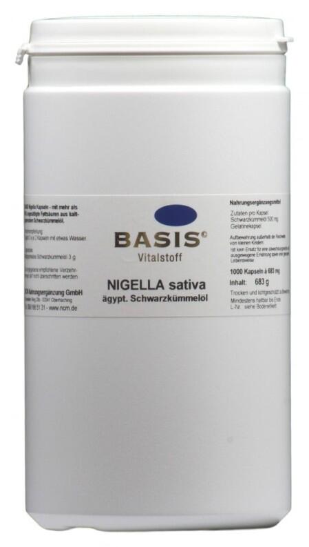 Nigella-Kapseln (Schwarzkümmelöl) - 1.000 Kapseln
