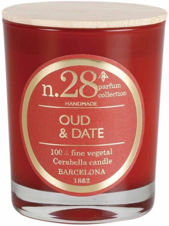 Kerze Nr. 28 Oud & Date (Datteln)