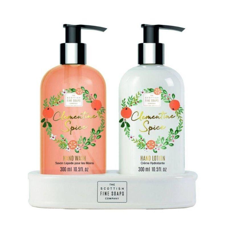 Clementine Spice Handcare Set (2 x 300 ml)