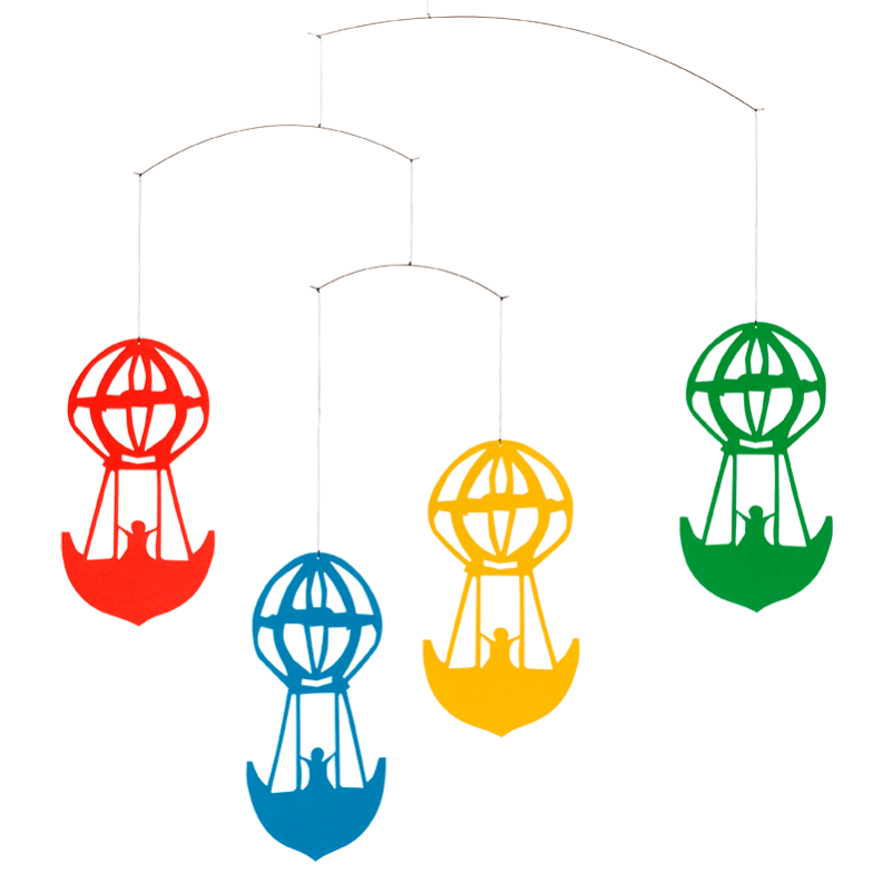 Mobile H.C.A. Ballon (bunt)