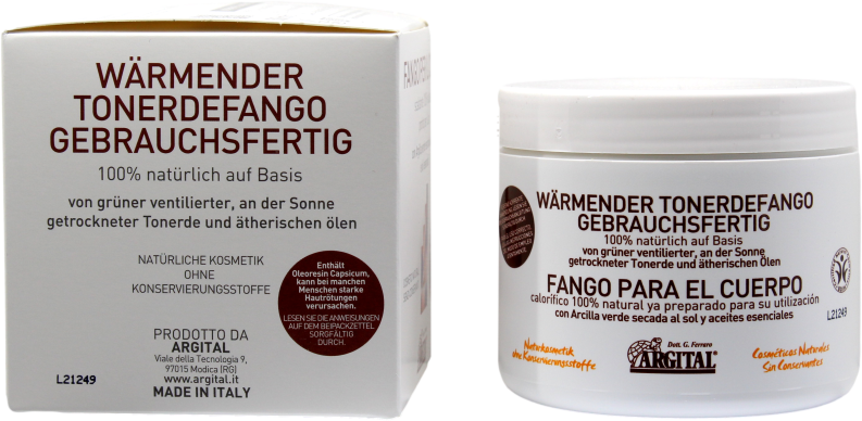 Fangoschlamm (500 ml) mit Chili und Zimt